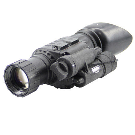 Newcon Optik NVS 14 1x Gen 3 IIT Military Night Vision Monocular, Helmet/Head/Weapon Mountable, 20m Waterproof, Green Image