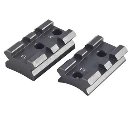 Nightforce Steel Two Piece Scope Mounting Base with 20 MOA Taper, for the Remington Model 700 Long Action Rifles.