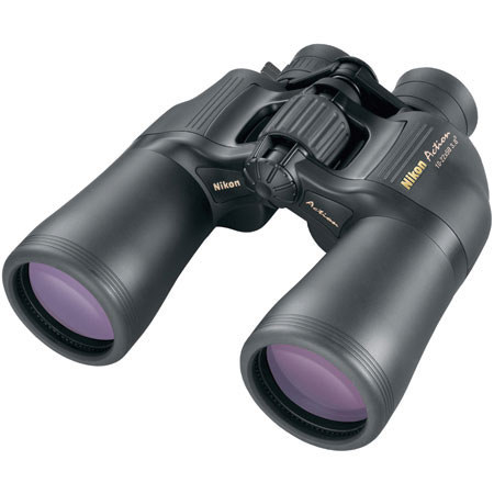 Nikon 10 - 22 x 50 Action Zoom Xl, Weather Resistant Porro Prism Binocular with 3.8 Degree Angle of View at 10x, U.S.A. image