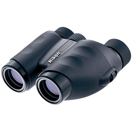 Nikon 12 x 25 Travelite V, Weather Resistant Porro Prism Binocular with 4.2 Degree Angle of View, U.S.A. image