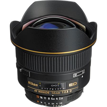 Nikon 14mm f/2.8D ED AF Nikkor Lens - Grey Market