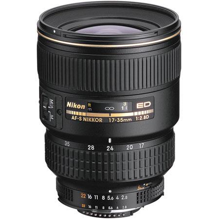 Nikon 17-35mm f/2.8D ED-IF AF-S Super Wide Angle Zoom Nikkor Lens - Grey Market