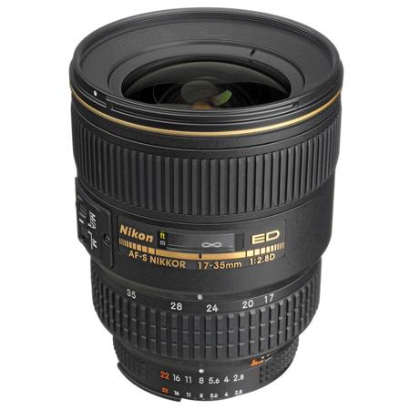 Nikon 17-35mm f/2.8D ED-IF AF-S Zoom-Nikkor Lens with Hood &amp; Lens Case - with 5 Year U.S.A. Warranty image