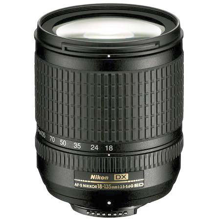 Nikon 18mm - 135mm f/3.5-5.6G ED-IF AF-S DX Versatile Autofocus Zoom Lens - GREY MARKET image