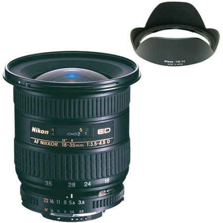Nikon 18-35mm f/3.5-4.5D ED IF AF Zoom-Wide Angle Nikkor Zoom Lens - Refurbished By Nikon U.S.A. image