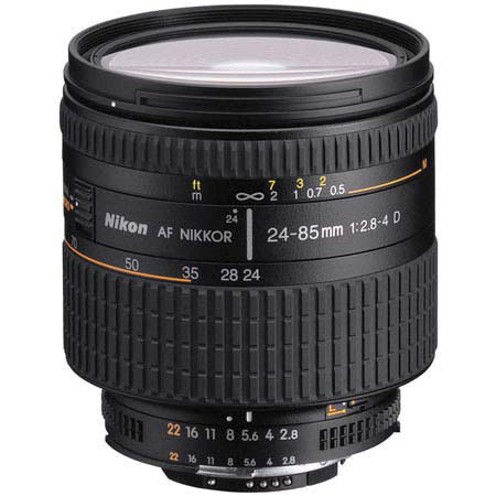 Nikon 24-85mm f/2.8-4 IF AF-D Autofocus Zoom Lens - Refurbished by Nikon U.S.A. image