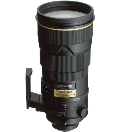 Nikon 300mm f/2.8G ED-IF II AF-S VR (Vibration Reduction) Telephoto Auto Focus Nikkor Lens with 5 Year U.S.A. Warranty. image
