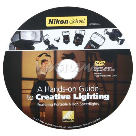 Nikon &quot;A Hands-on Guide to Creative Lighting&quot; DVD featuring Portable Nikon Speedlights image