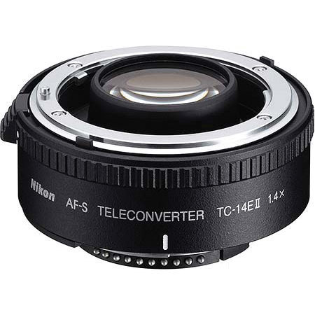 Nikon TC-14E II 1.4x Auto Focus Teleconverter for all AF-S &amp; AF-i Lenses, Except the 17-35mm f/2.8 &amp; 28-70mm f/2.8 - USA image