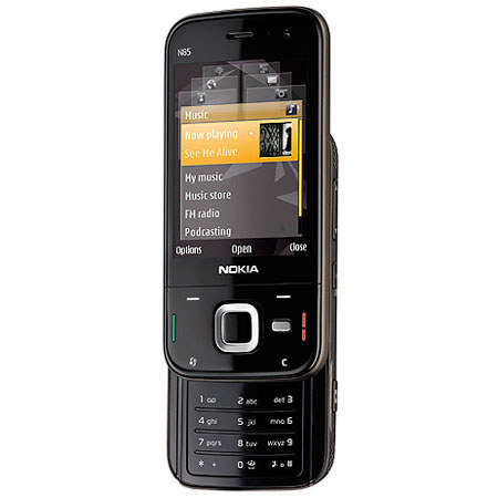 Nokia N85 Unlocked Cellular Phone with GSM Technology, USA Version, Copper image