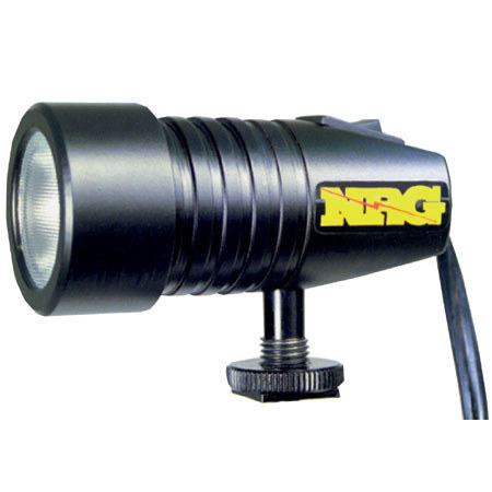 NRG Mite-Lite Professional, High-Efficiency 20 watt DC On-Camera Video Light with Cigarette Lighter Connector. image