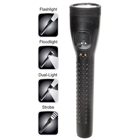 Bayco NIGHTSTICK Rechargeable Patrol Size Professional LED Flashlight