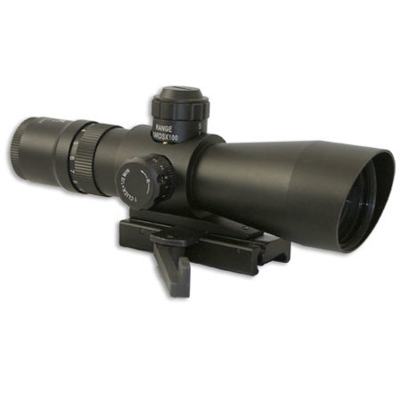 UPC 814108010256 product image for NcSTAR 3-9x 42mm Mark III Series Tactical Riflescope, Matte Black Finish with Re | upcitemdb.com