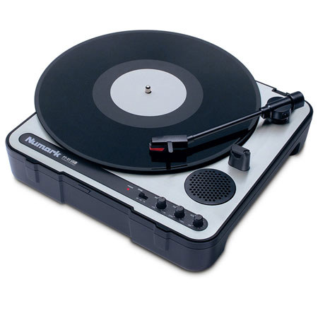 Numark PT01USB Portable DJ Turntable