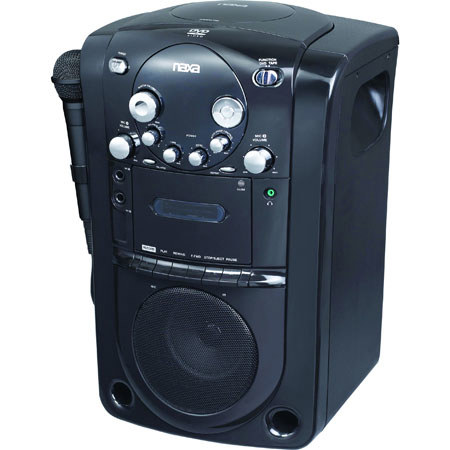 Naxa High Powered Top Loading Karaoke System with Cassette Player
