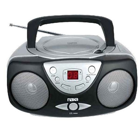 Naxa Portable CD Player with AM/FM Stereo Radio