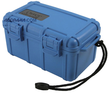 OtterBox 2500 Waterproof, Crushproof Airtight Case for Sunglasses, Cell Phone, PDA, Minidisk Player, Keys, Small Digital Camera - Waterproof to 100' - Blue