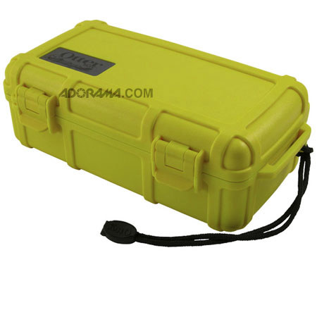 OtterBox 3250 Crushproof Airtight Underwater Case for GPS's, PDA's, Gaming Devices, Passport, Cell Phone, Glasses, Jewlery - Waterproof to 100' - Yellow