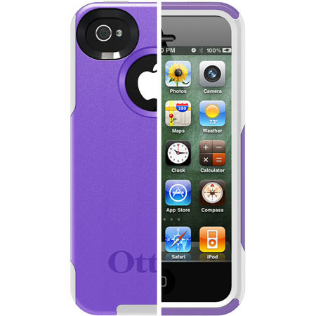 Otterbox Commuter Case for iPhone 4/4S, Purple