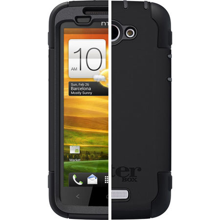 OtterBox Defender Case for HTC One X Smartphone, Black