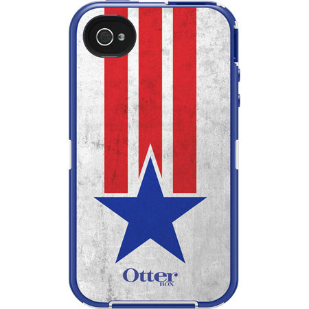 OtterBox Defender Case for Apple iPhone 4S - Star/Stripes