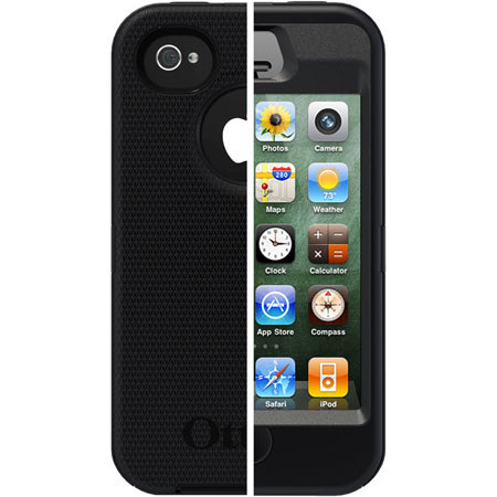 Otterbox Defender Case for i-Phone 4S - Black