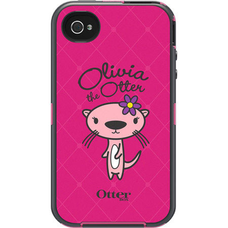 OtterBox Friends Collection Defender Case for iPhone 4S/4, Olivia Pink