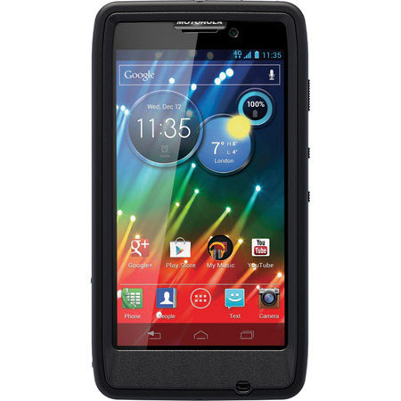 OtterBox Defender Case for Motorola Droid Razr HD, Black