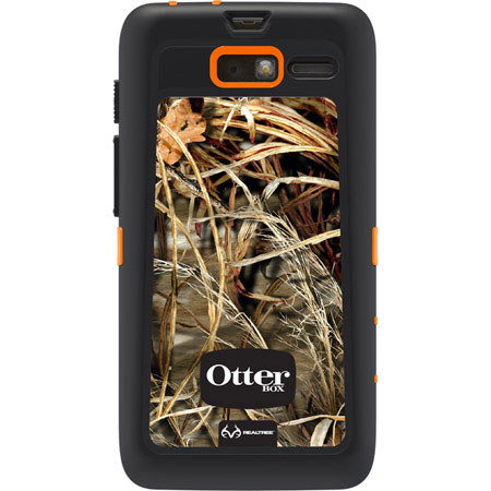 OtterBox Defender Case with Realtree Camo for Motorola DROID RAZR M Smartphones, Max 4HD Blazed