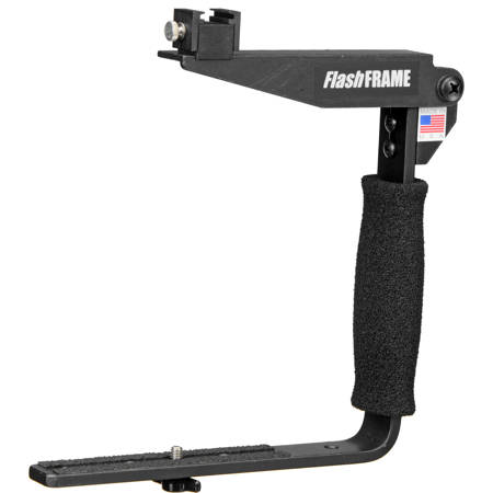 Omega FlashFlip Flash Bracket, for 35mm Cameras &amp; Shoe Mount Type Flashes. image