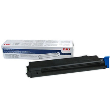OKI Data Black Toner Cartridge, for B400 Series - Page Yield: 3500 Pages