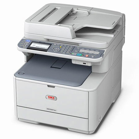 OKI Data MC561 Multifunction Color Printer, Printer, Copier & Scanner, 27 / 31 ppm, Up to 1200x600dpi