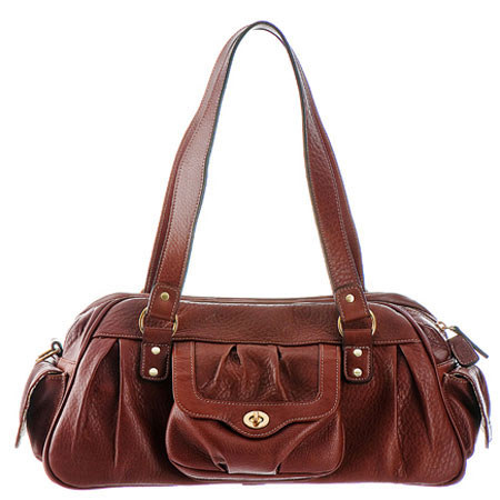 ONA &quot;The Nevis&quot; Full Grain Leather Shoulder Bag for Women - Cognac image