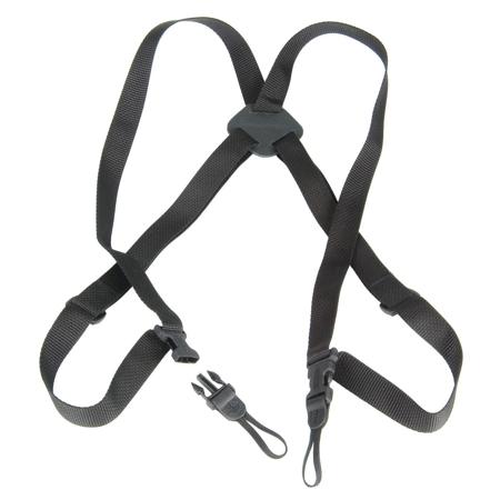 Op/Tech Bino/Cam Harness, Non-Elastic Version for Cameras &amp; Binoculars - Black image