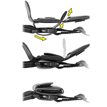 Op/Tech Media Keeper, Leather Wallet for CF or SD Cards, Black image