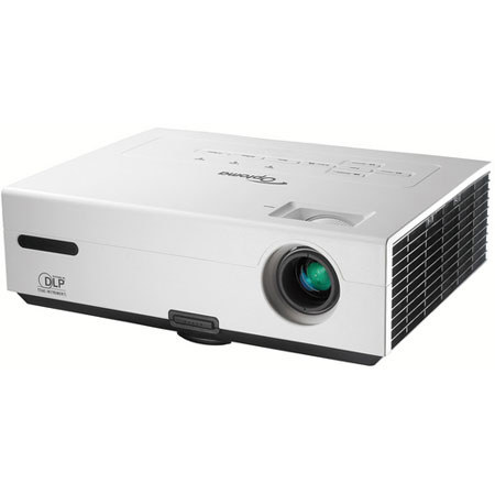 Optoma DS-219 SVGA DLP Multimedia Projector with 2500 Lumens, 2500:1 Contrast; HD TV Ready; VGA in; Stereo Audio in/out image