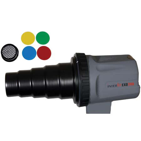 Interfit Photographic Snoot for EX &amp; EXD Monolight Flashes, 8-1/4&quot; Fitting image