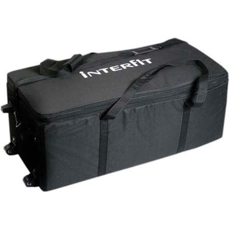 Interfit Photographic INT437 All-in-One Nylon Roller Kit Bag with Expandable Top Lid for, image