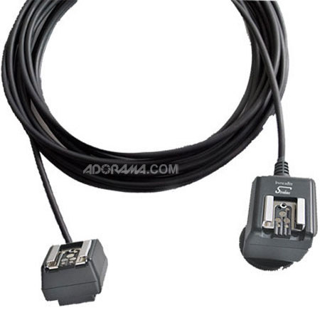 Interfit Photographic Strobies 10m /32ft Multi-Fit TTL Cord for Nikon, Fuji and Canon Cameras image