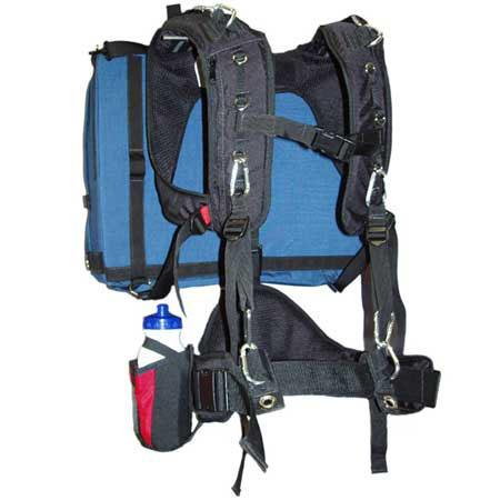 Porta Brace Extreme Modular Video Backpack with Memory Foam Harness System, for Various Camcorders & Notebook Computers, Color Blue