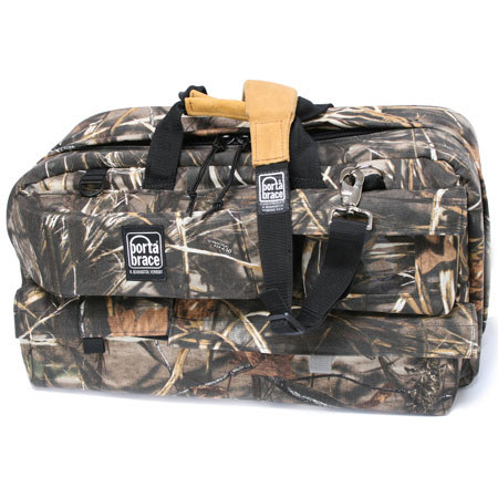 Porta Brace Traveler Camera Case, Compact Mini-DV Video Camcorder Gadget Bag, Camouflage