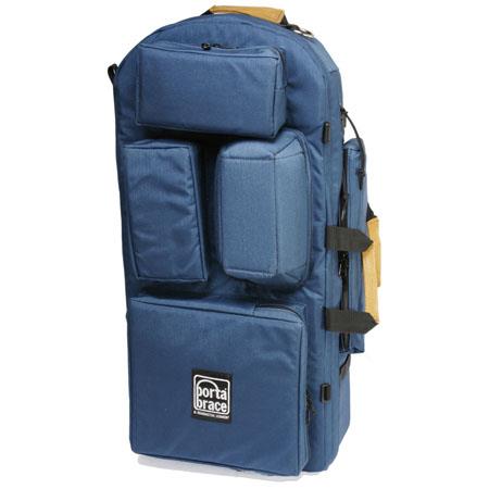 Porta Brace Hiker Backpack, Universal Video Camcorder Camera Bag, Blue