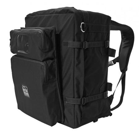 Porta Brace Local, Modular Backpack with a Pocket for Panasonic and Sony Camcorders, Black