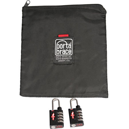 Porta Brace TSA-Set with 2 TSA Approved Safe Skies Locks and a CS-B9 Porta Brace Padded Stuff Sack image