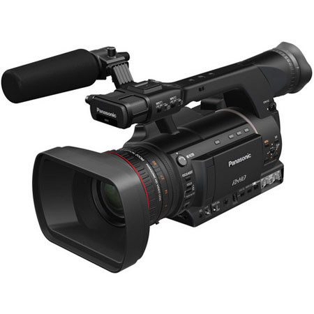 Panasonic AG-HPX250 2.2MP P2 HD Handheld Camcorder, 22x Optical Zoom, 3.45