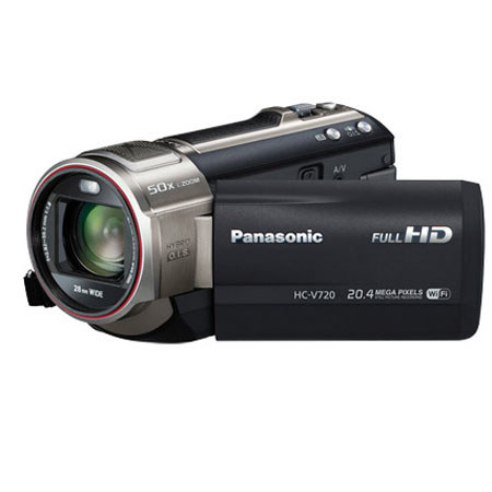 Panasonic HC-V720 Live Streaming Creative HD Video Camcorder
