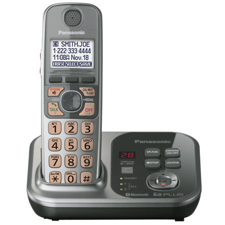 Panasonic KX-TG7731S Link-to-Cell Bluetooth Cellular Convergence Solution with Handset