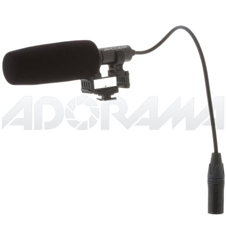 Panasonic MIC150 Phantom-Powered Unidirectional Shotgun Microphone with XLR Connection, for the AG-HMC150 and AG-HMC40 Camcorders