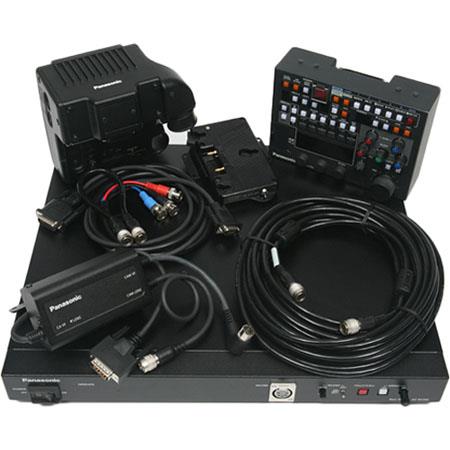 Panasonic P2StudioPlus Camcorder Studio System with AG-CA300GPJ Adapter, AG-BS300PJ Base Station, AJ-RC10 Remote Control, AG-YA500G Interface Box