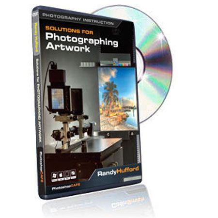 PhotoshopCAFE Instructional DVD: Solutions for Photographing Artwork By Randy Hufford